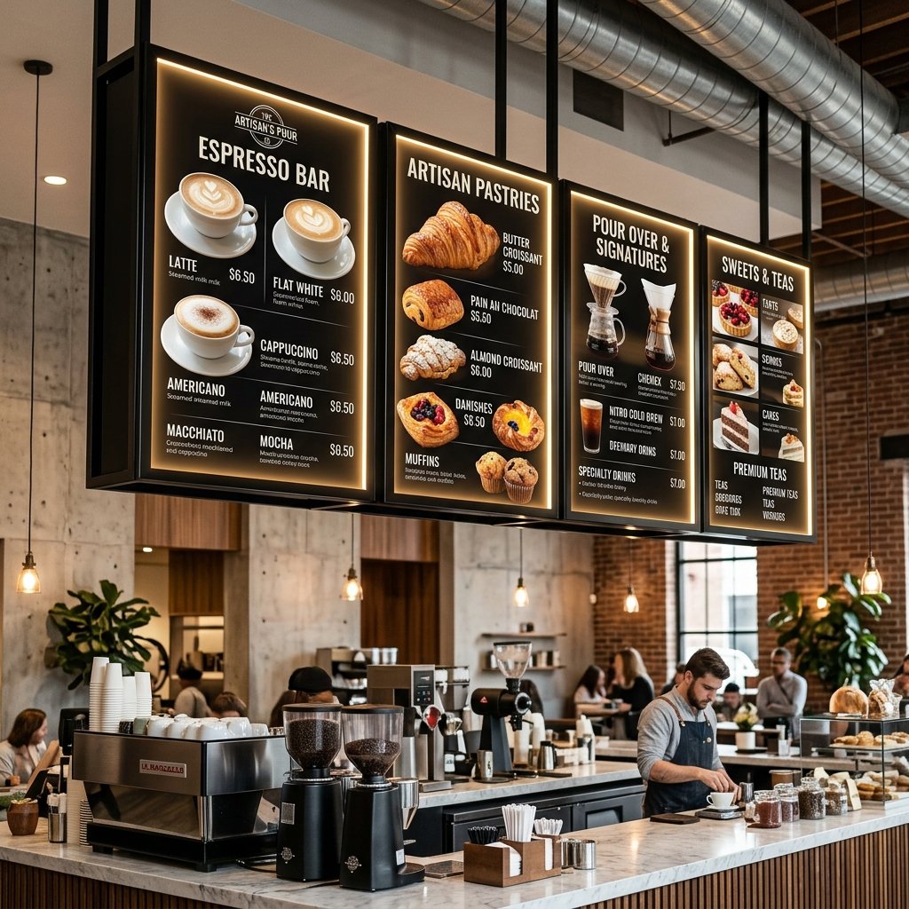 duratrans menu board
