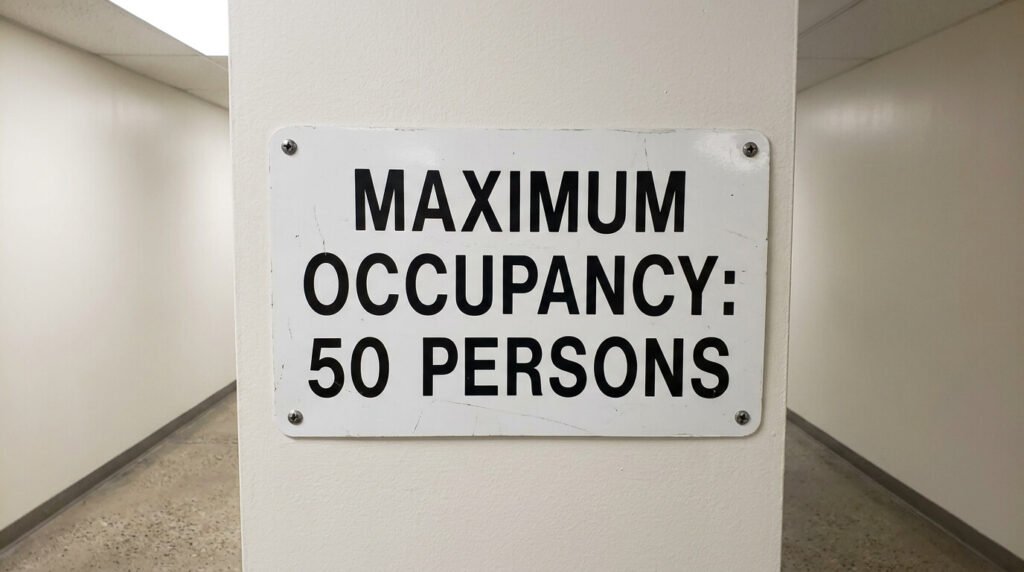 nyc maximum occupancy custom sign nyc sign company