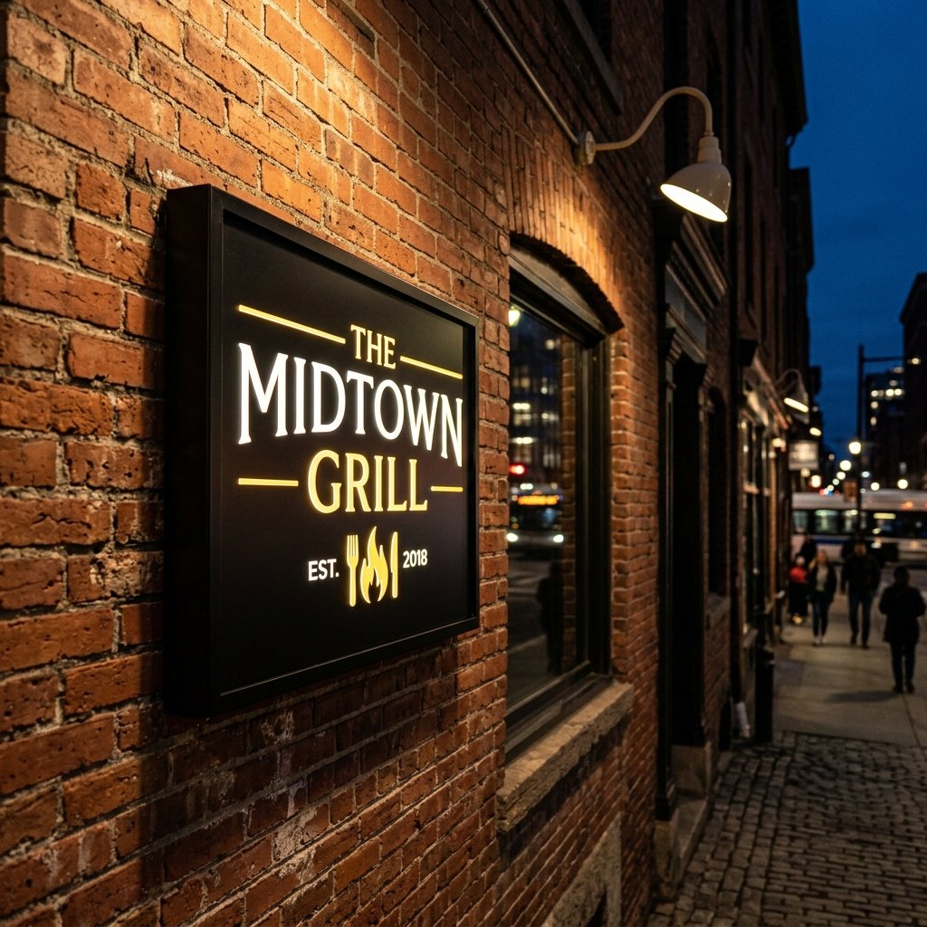 Custom lightbox signage solution by Signs River NYC