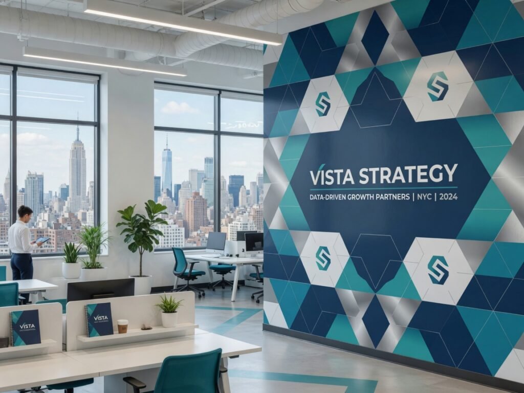 Wall decals and murals NYC office