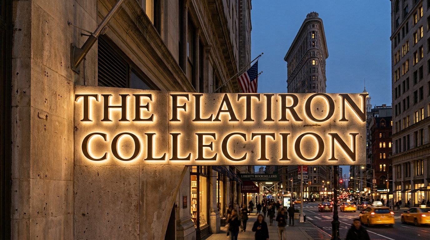 Push-through translucent acrylic 3D channel letters back-lit on composite aluminum backer board Tribeca